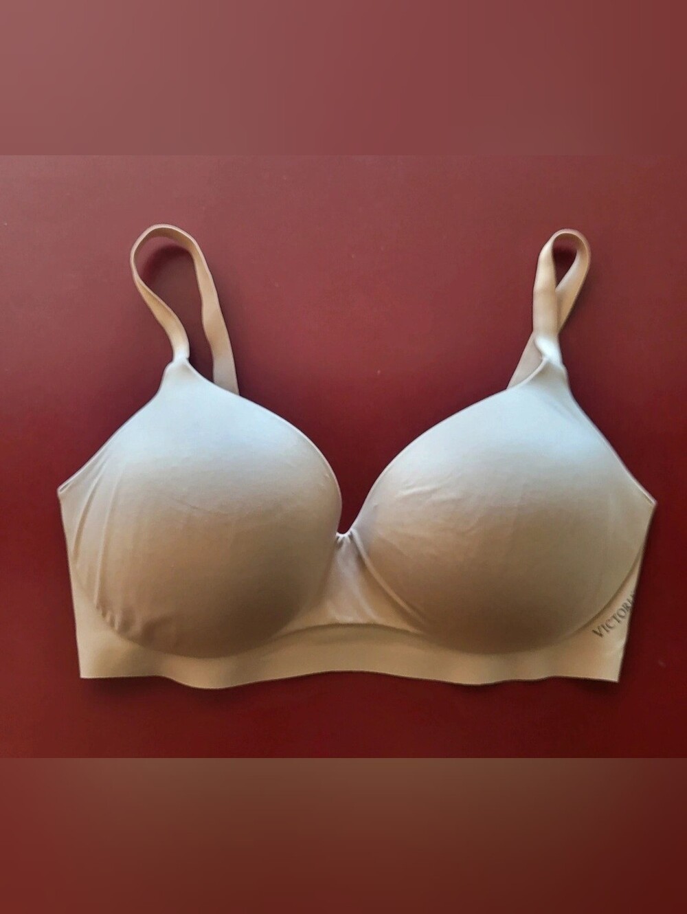 Victoria's Secret Beige wireless bra size Medium DD